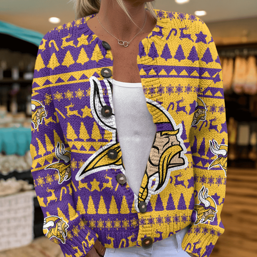 MIN x NFL Cardigan Sweatshirt With Button V2 DatND DVT