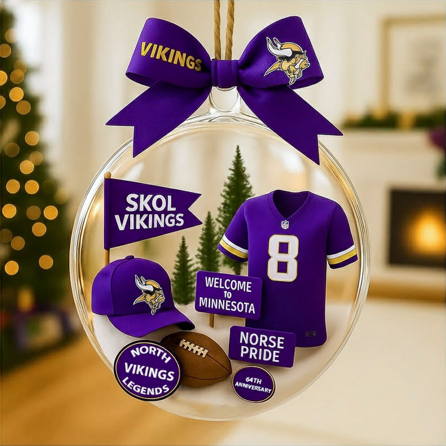 MIN x NFL Premium Ornament 1011 DatND DVT