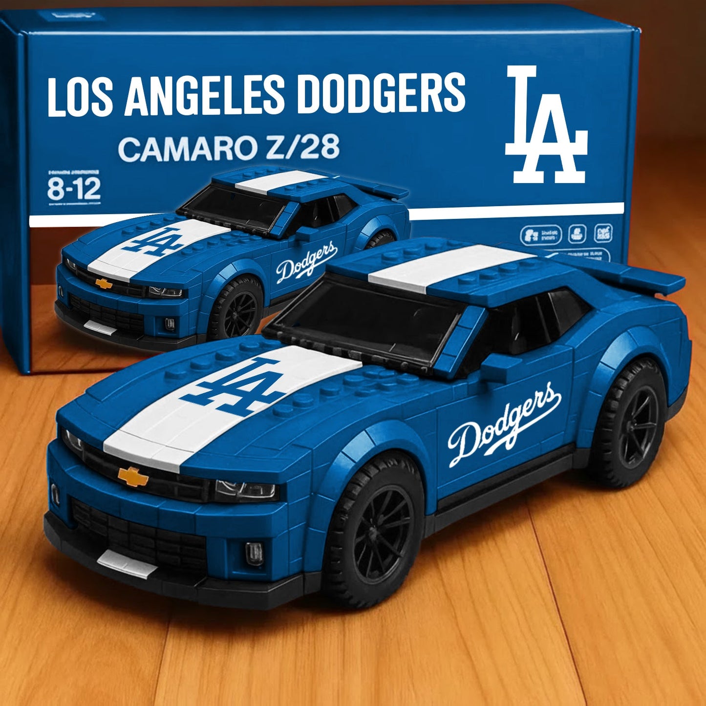 MLB x LAD Camaro Football Team Building Blocks V1 NAK NHT