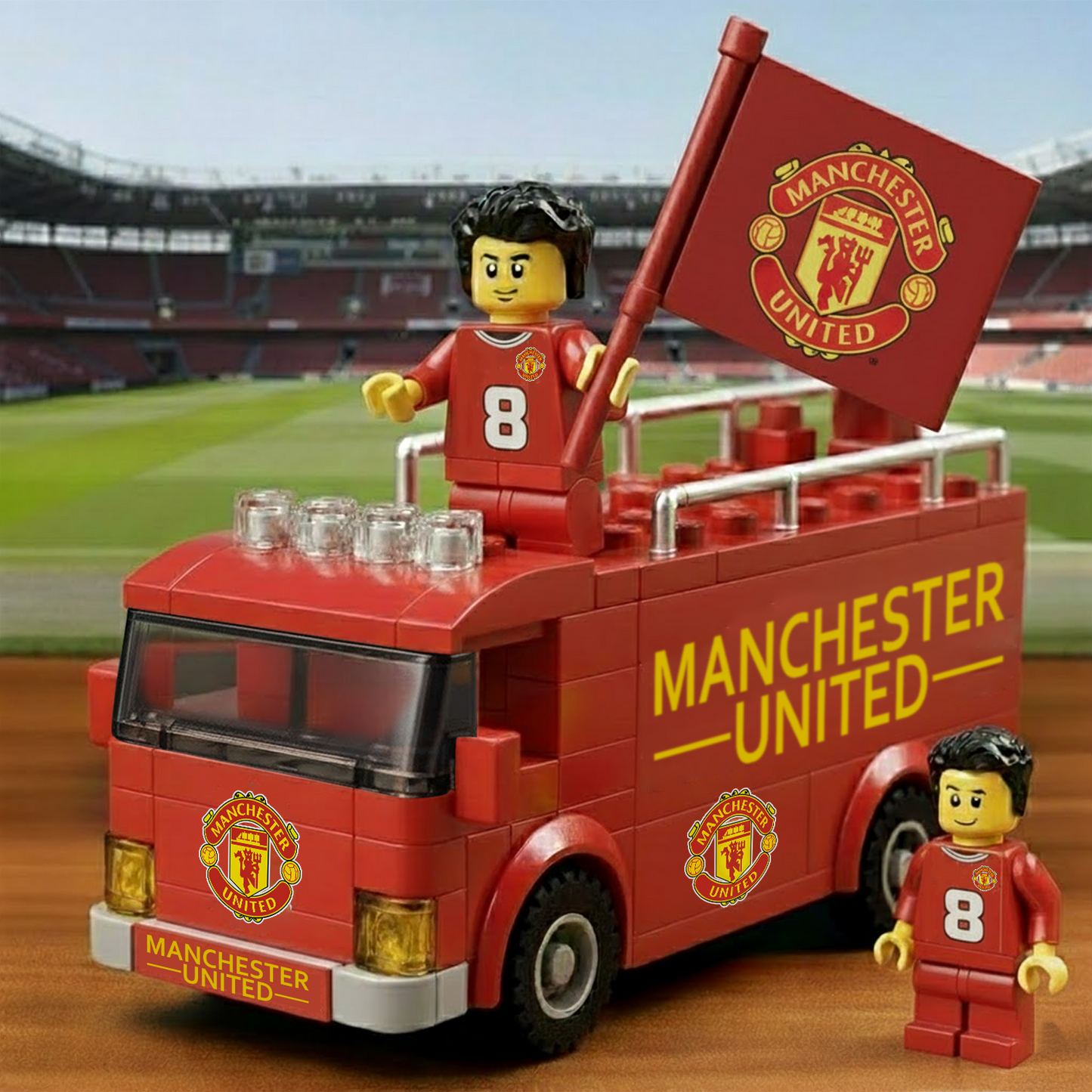 MUN x EPL Building Blocks Bus Toy Set 2111 DatND DVT
