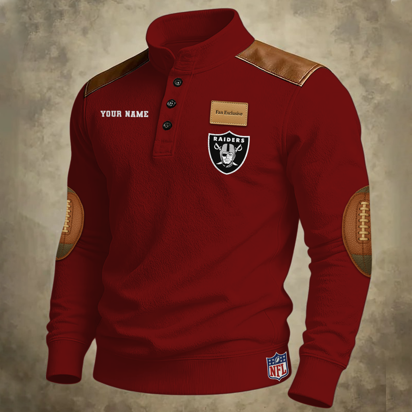 Men's Sweatshirt NFL LVR V1 NAK