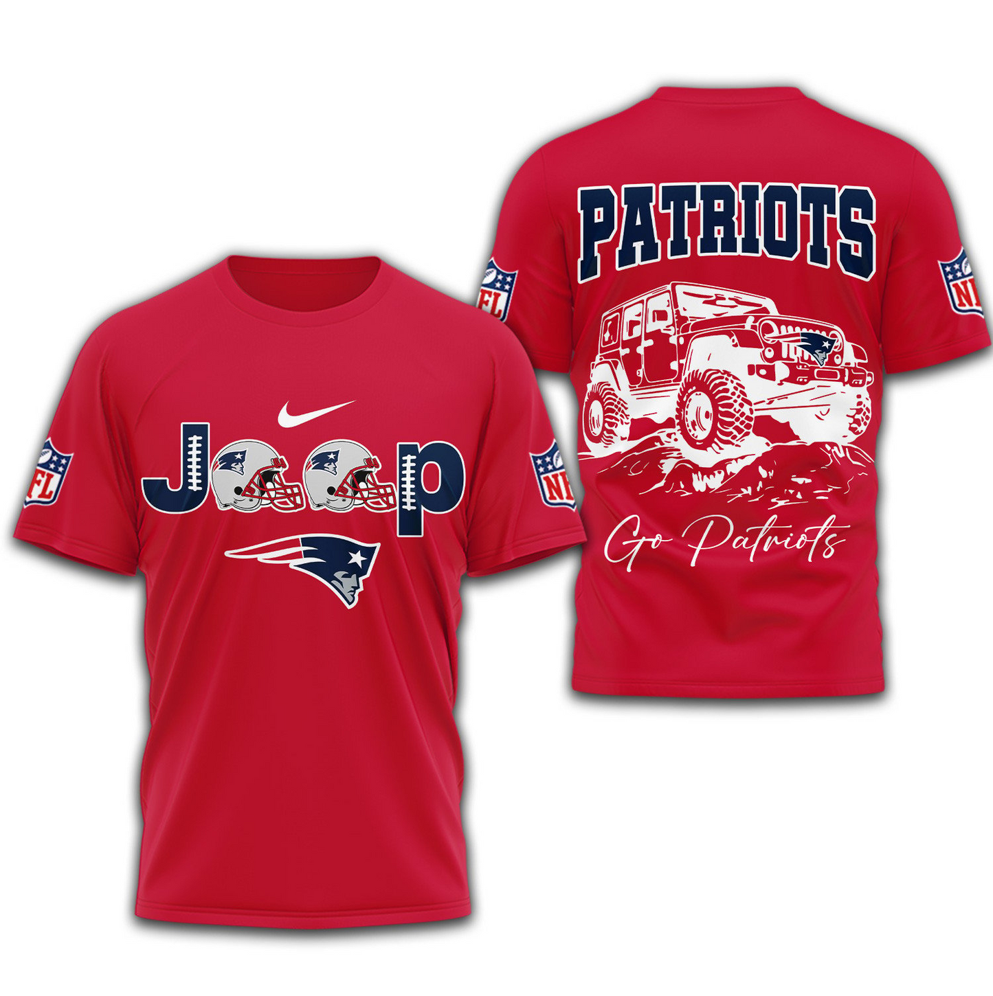 NEP Premium NFL Jeep 3D Shirt DDT 101125 NTL