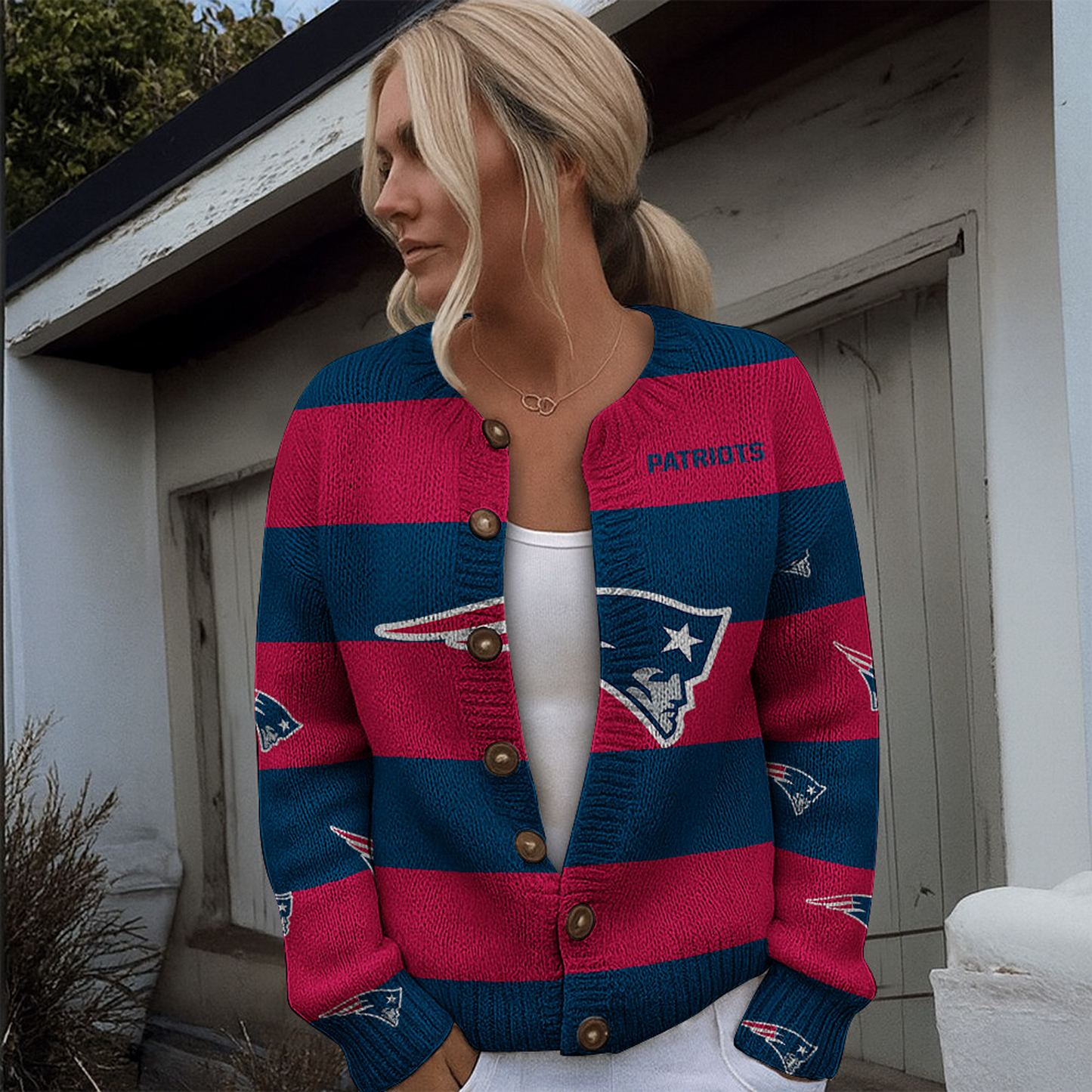 NEP x NFL Women's Cardigan Sweater DATND TANTD