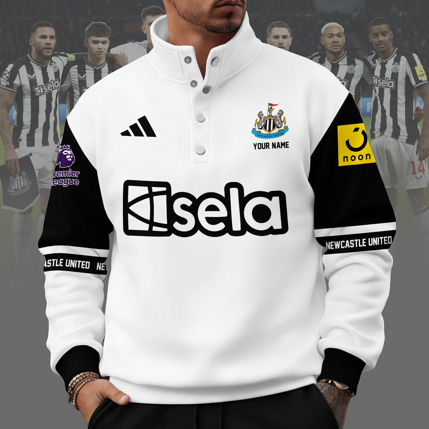 NEW x EPL Unisex Western Style Sweater With Buckles DDT 111125 NTL