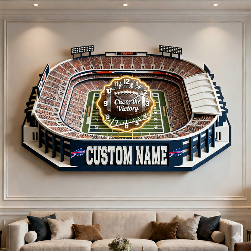 NFL BB Personalized Sanford Stadium Themed Clock101125 V1 NAK HTLPHUONG