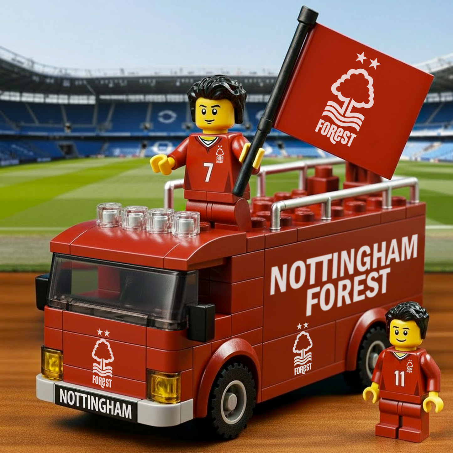 NFO x EPL Building Blocks Bus Toy Set 2111 DatND DVT