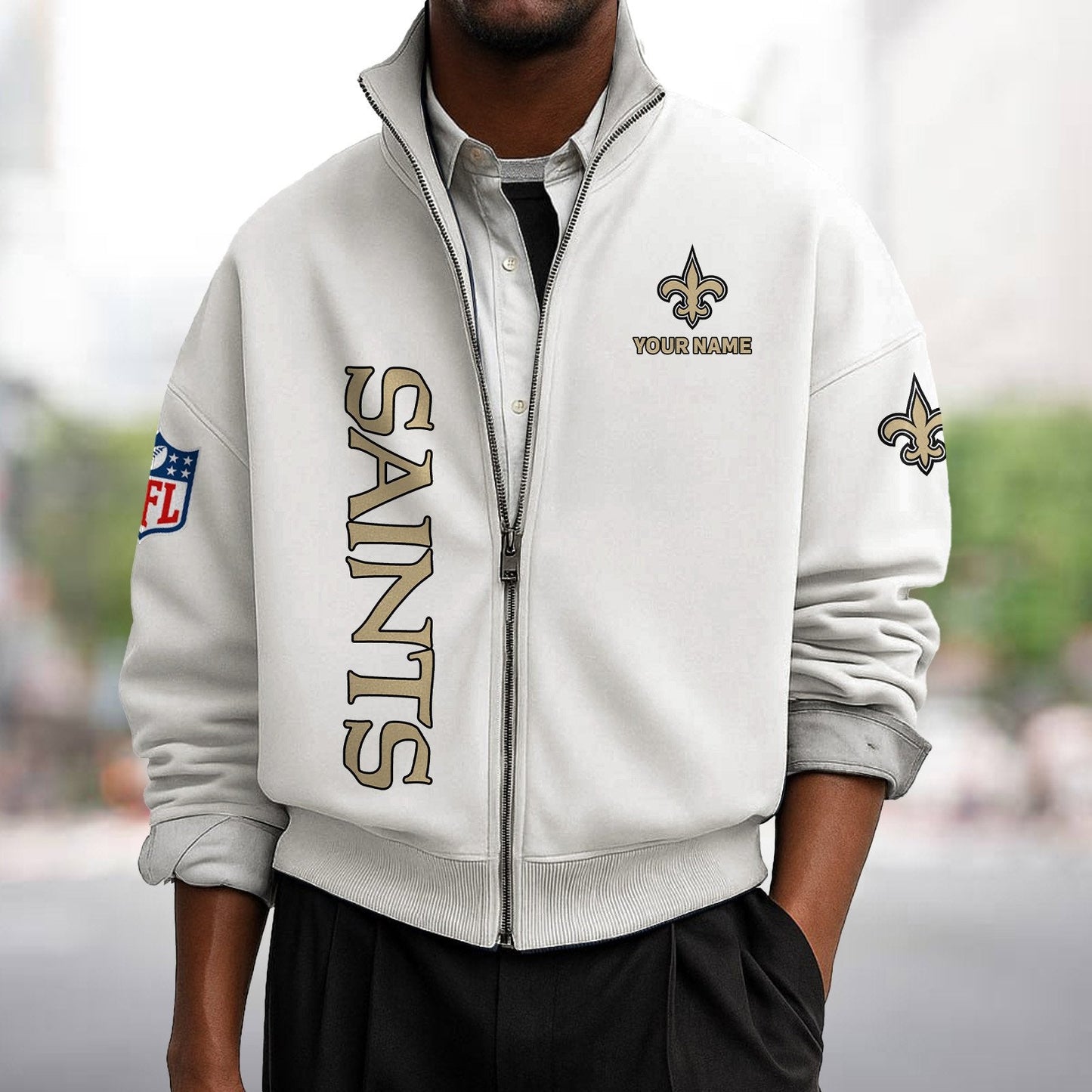 NO x NFL Sweatshirt Full Zip DATND TANTD