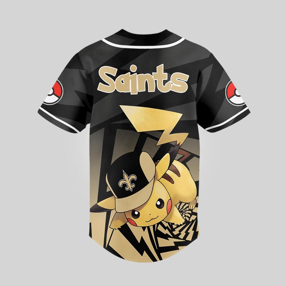 NOS Premium NFL Pikachu Jersey Shirt DDT 101125 HLPHUONG