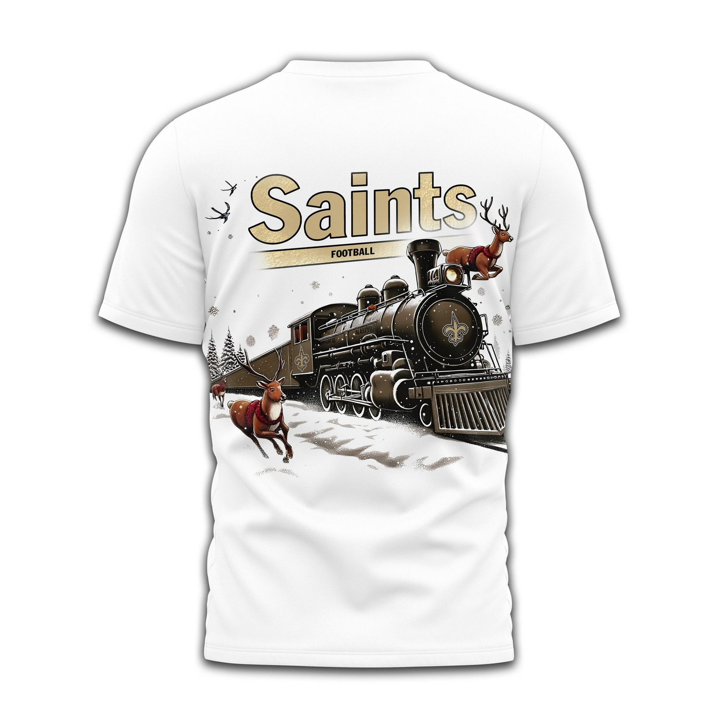 NOS Premium NFL Sweet Christmas 3D Shirt DDT 151125 NTL