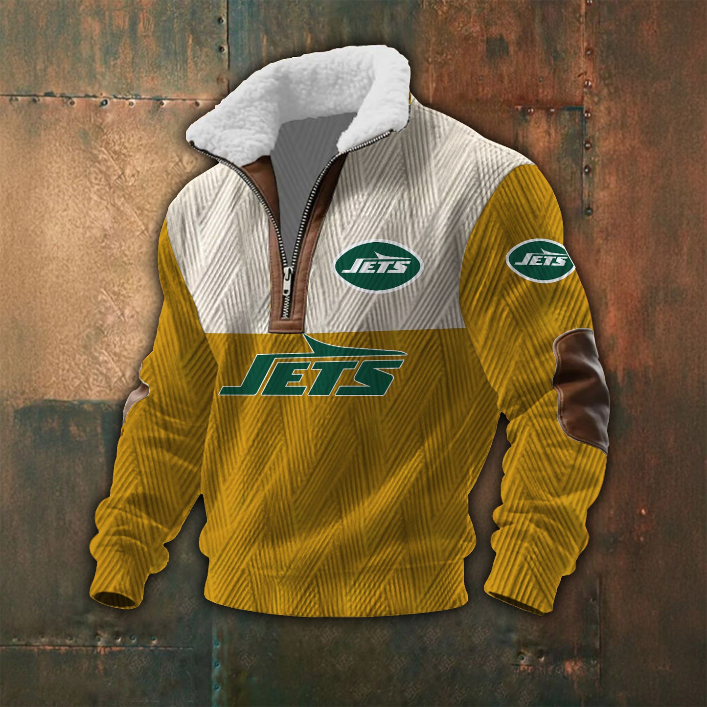 NYJ Fur Collar Sweatshirt NDD CTND