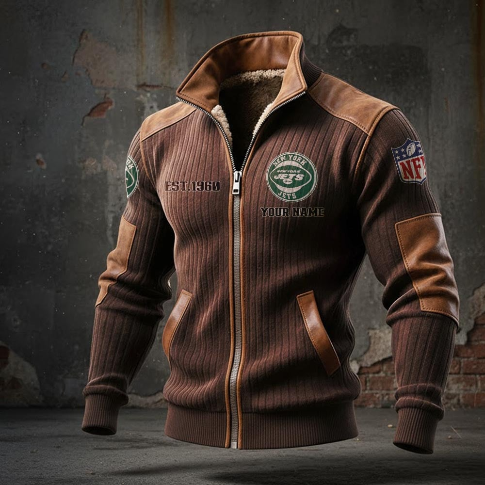 NYJ x NFL Premium Fleece-Lined Sweatshirt DDT CTND