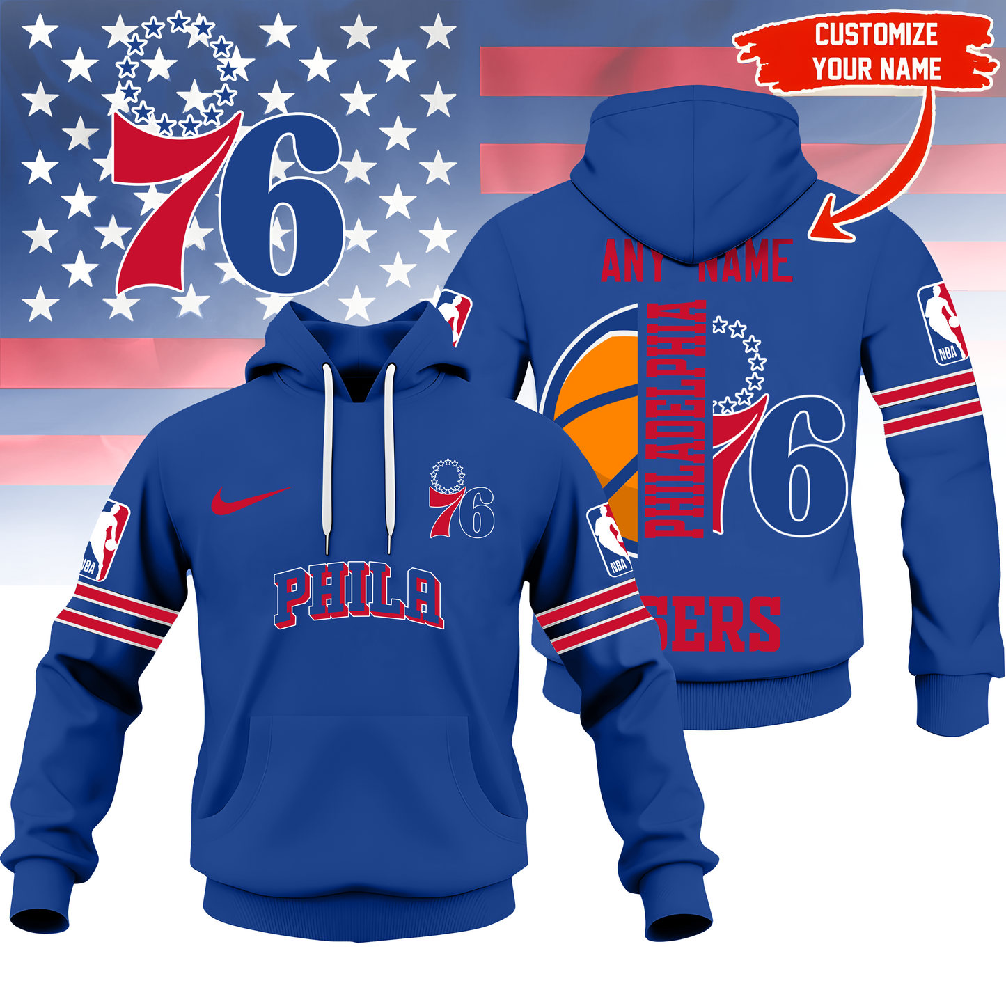 P76 Premium NBA Fan Hoodie DDT HLPHUONG