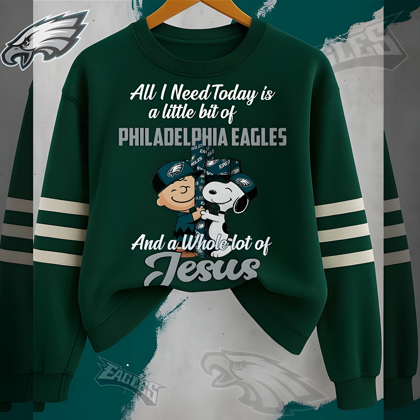 PE And A Whole Lot Of Jesus Sweashirt DDT HLPHUONG