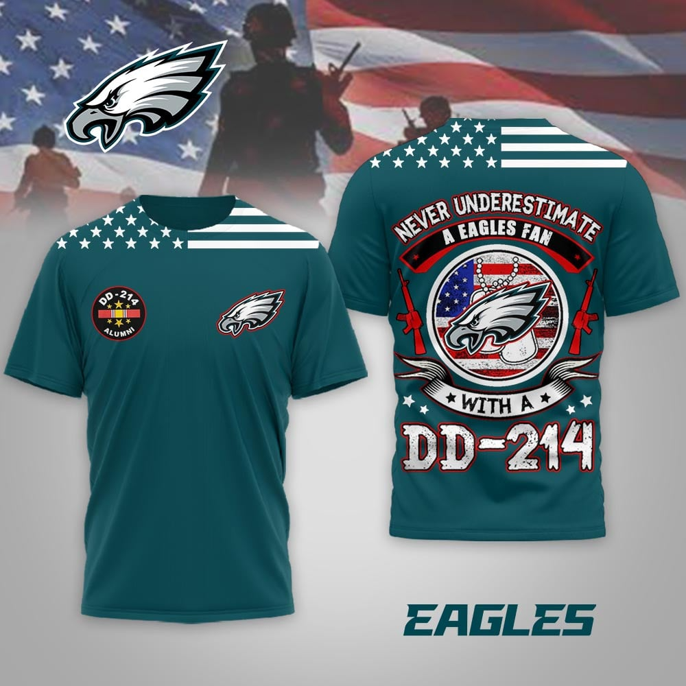 PE Premium NFL DD-214 Alumni 3D Shirt DDT NTL