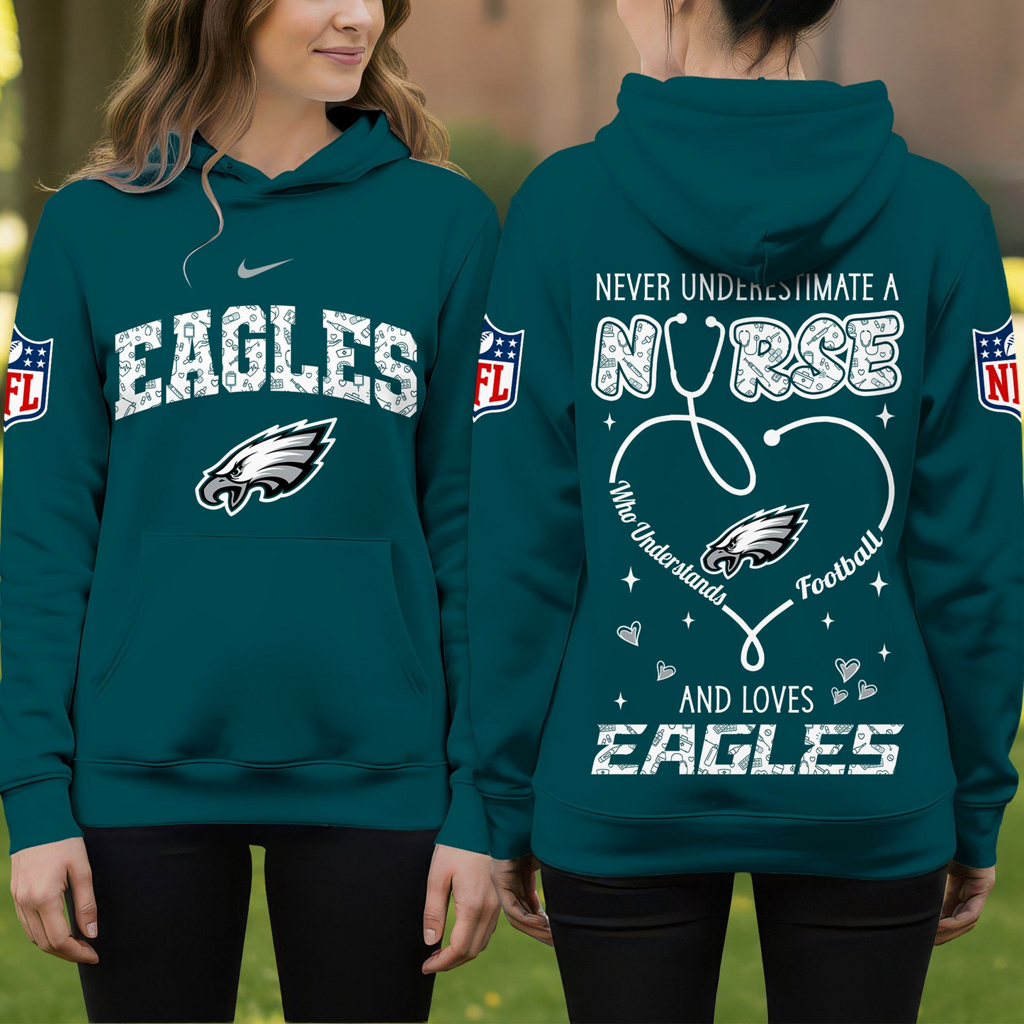 PE Premium NFL Nurse Pride Hoodie DDT 101125 HLPHUONG