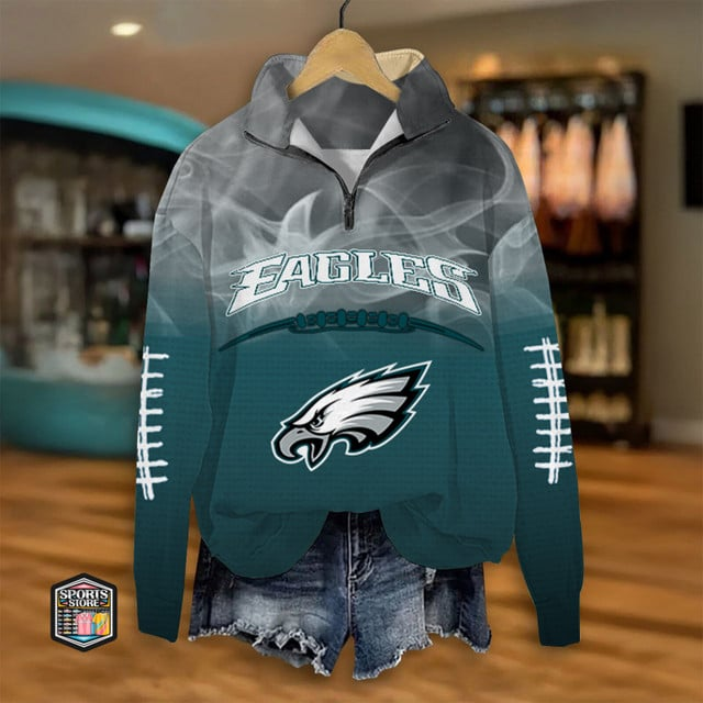 PE Premium Women Quarter-Zip Hoodie DDT CTND