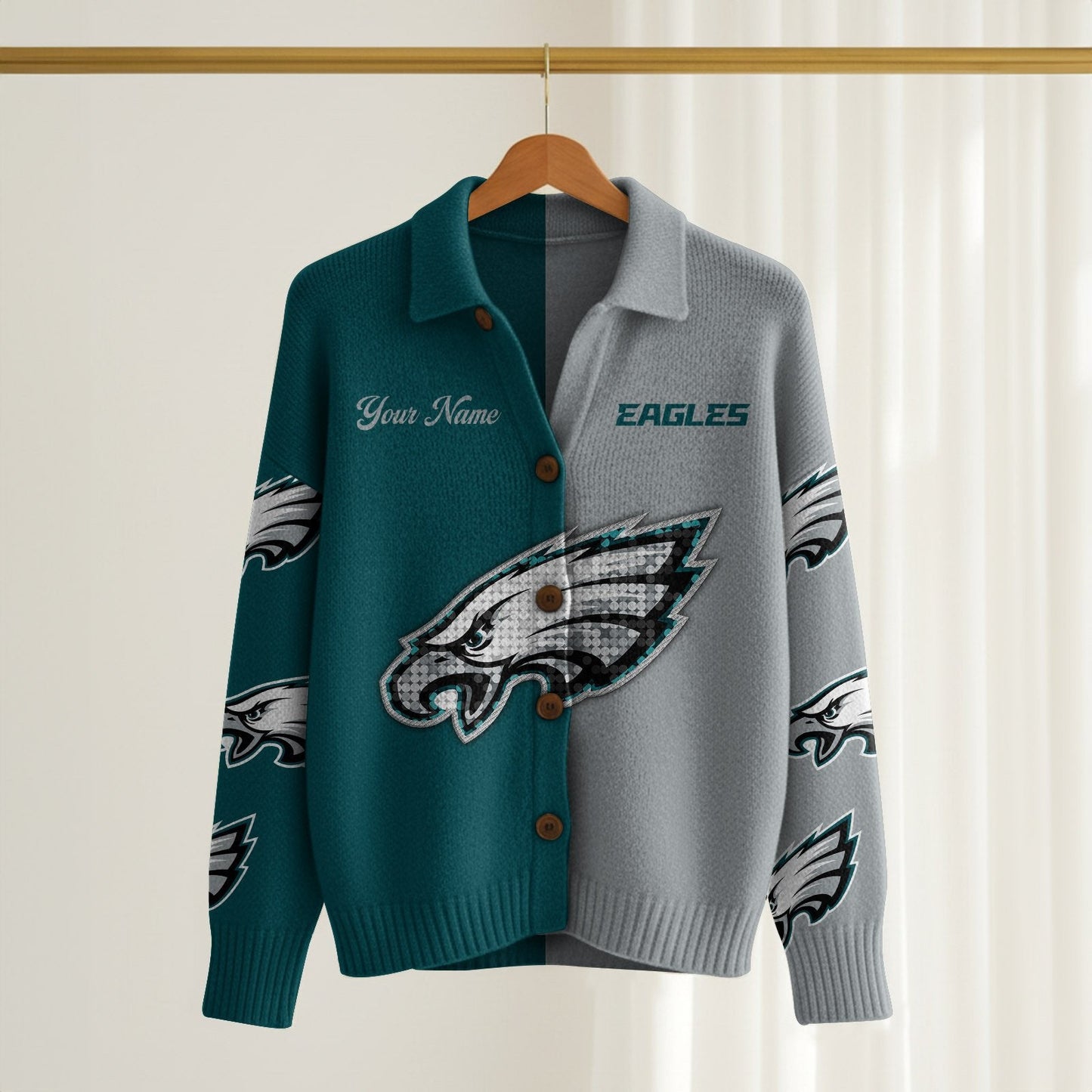 PHI x NFL Cardigan Jacket 1011 DatND DVT