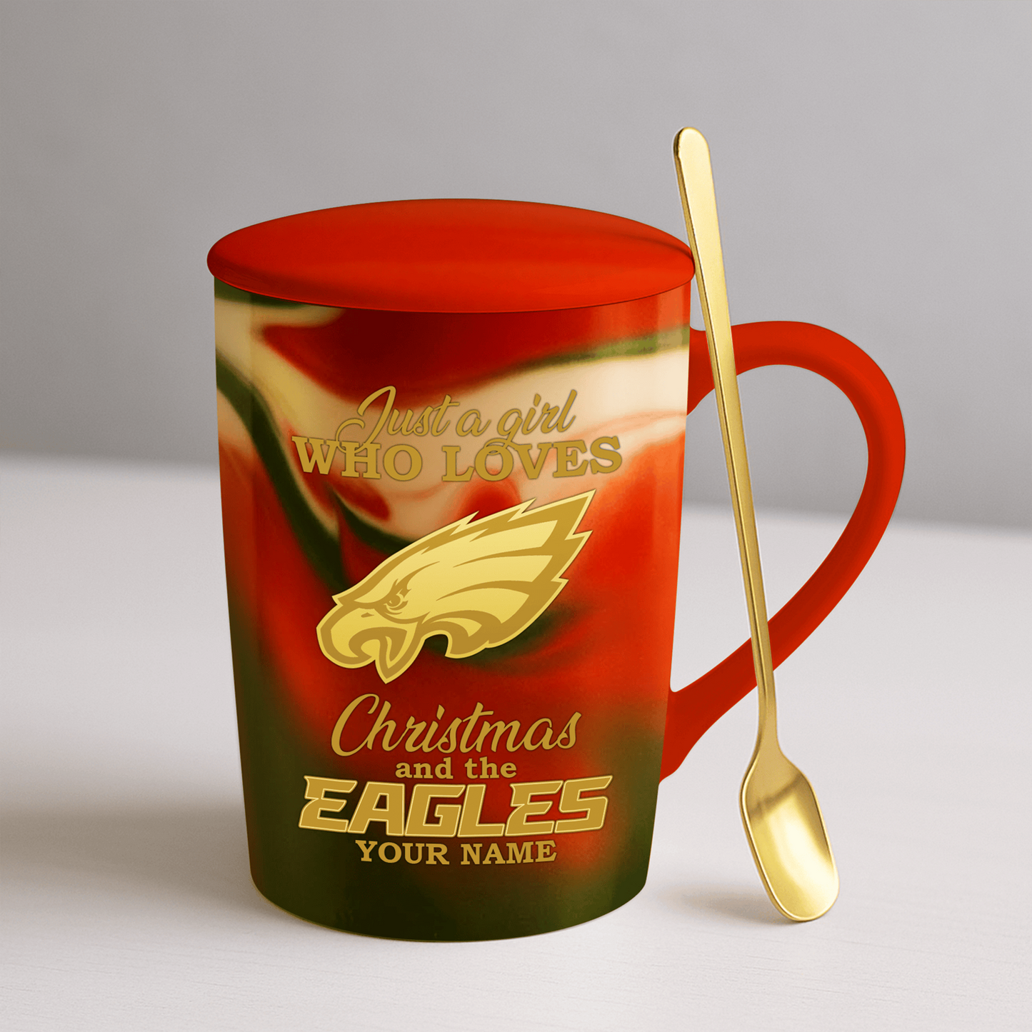 PHI x NFL Christmas Ceramic Cup DATND TANTD