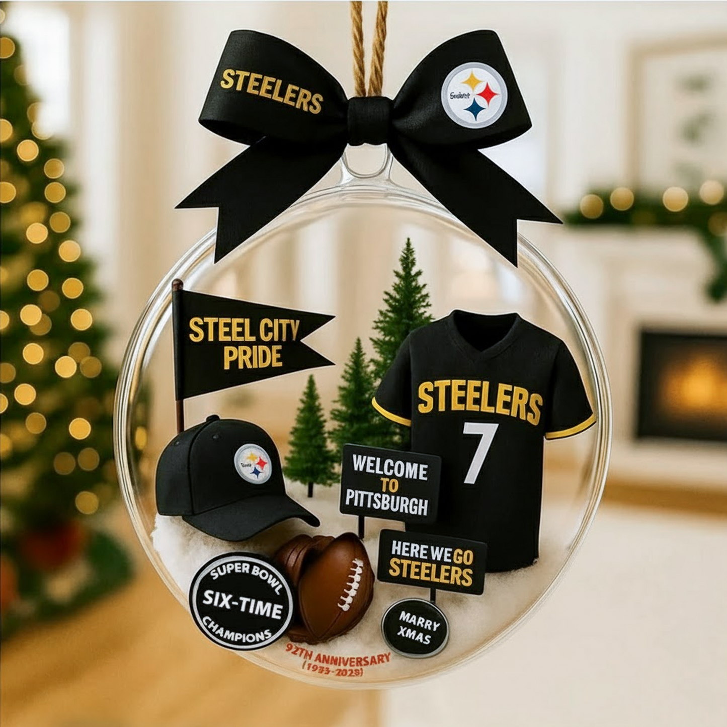 PIT x NFL Premium Ornament 1011 DatND DVT