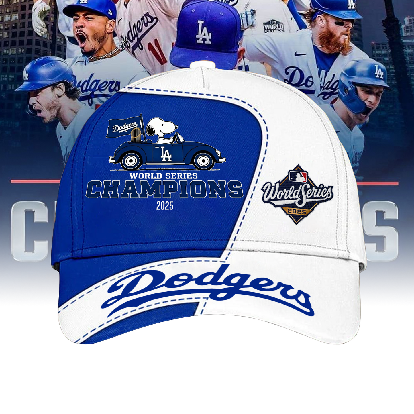 PREMIUM MLB X LAD - National League Champions 2025 CLASSIC CAP V6 NDT TDT
