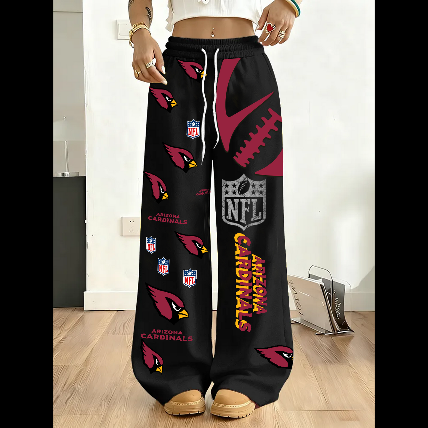 PREMIUM NFL X ARI 3D Casual Graphic Sweatpants NDT TDT