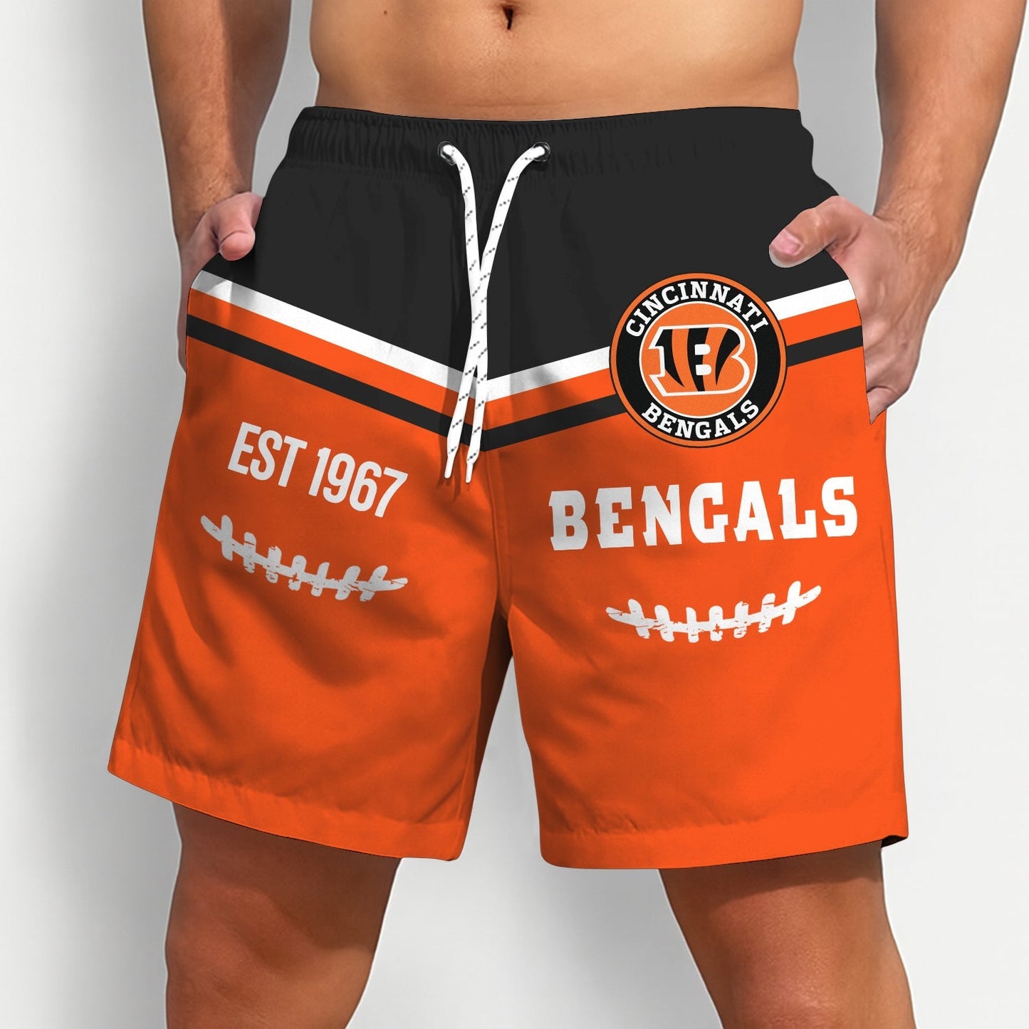 PREMIUM NFL X CIN Short Pants For Men Gifts FOR FAN 2025 NDT NHM