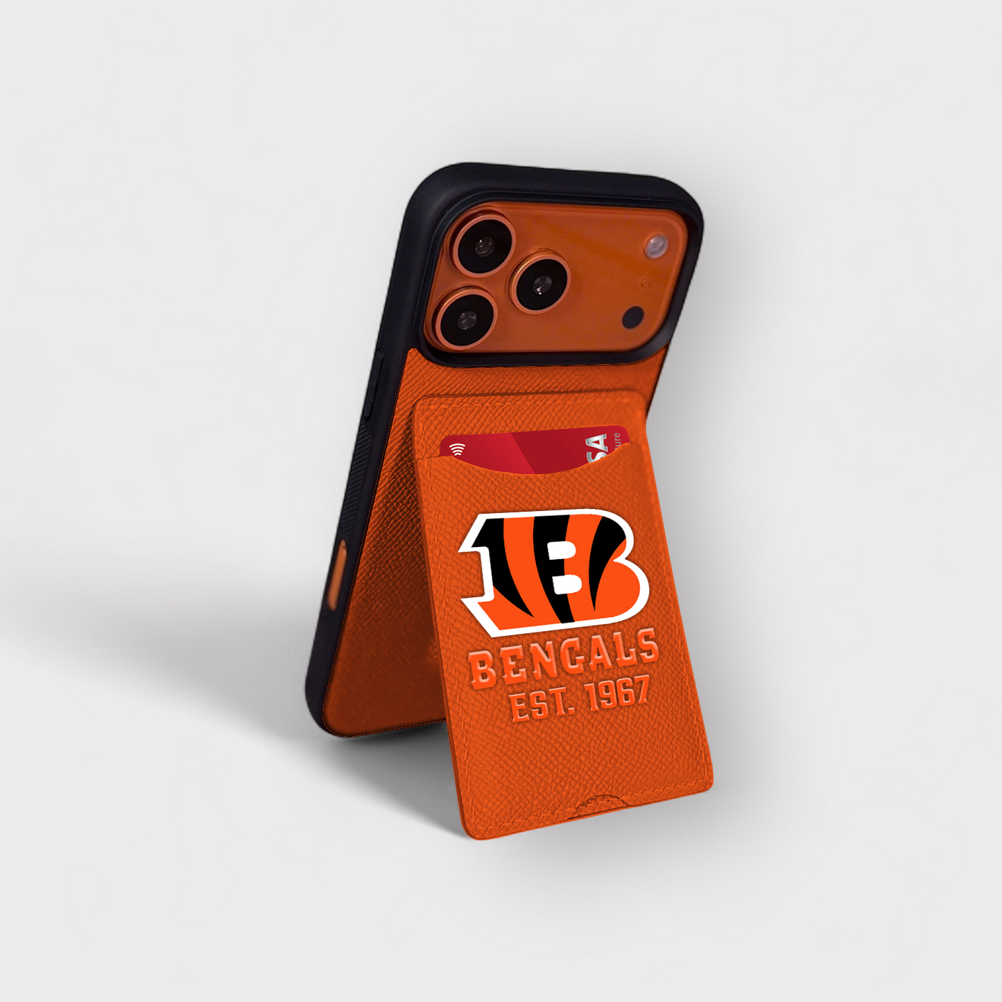 PREMIUM NFL X CIN Wallet IPhone SERI 17 STANDCARD Case NDT TDT