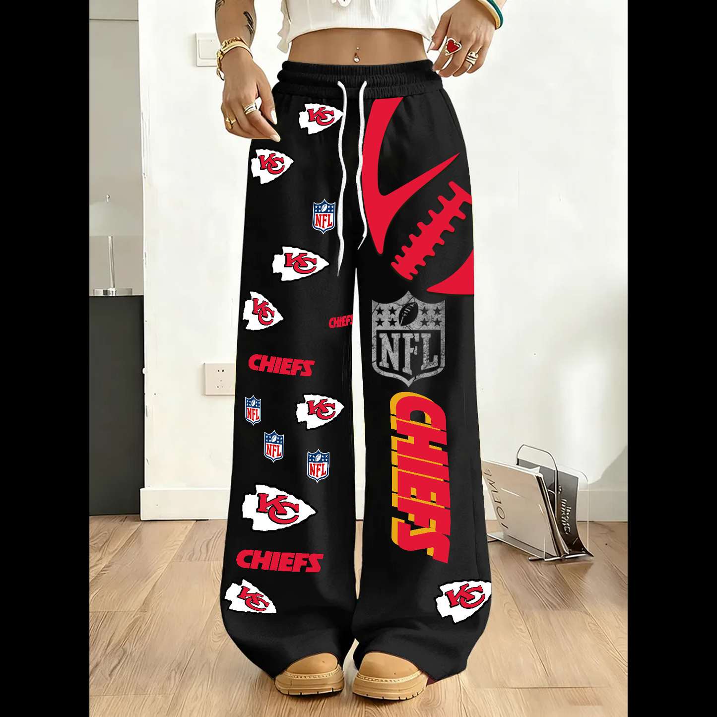 PREMIUM NFL X KCC 3D Casual Graphic Sweatpants NDT TDT