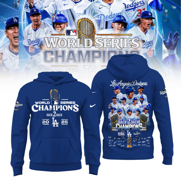 PREMIUM MLB X LAD Ÿ?? National League Champions 2025 CLASSIC HOODIE V6 NDT TDT 041125