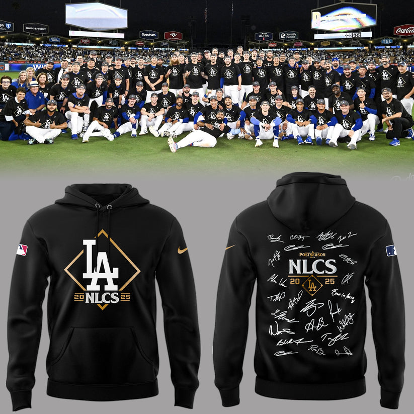 PREMIUM MLB X LAD Ÿ?? National League Champions 2025 CLASSIC HOODIE V8 NDT TDT 041125