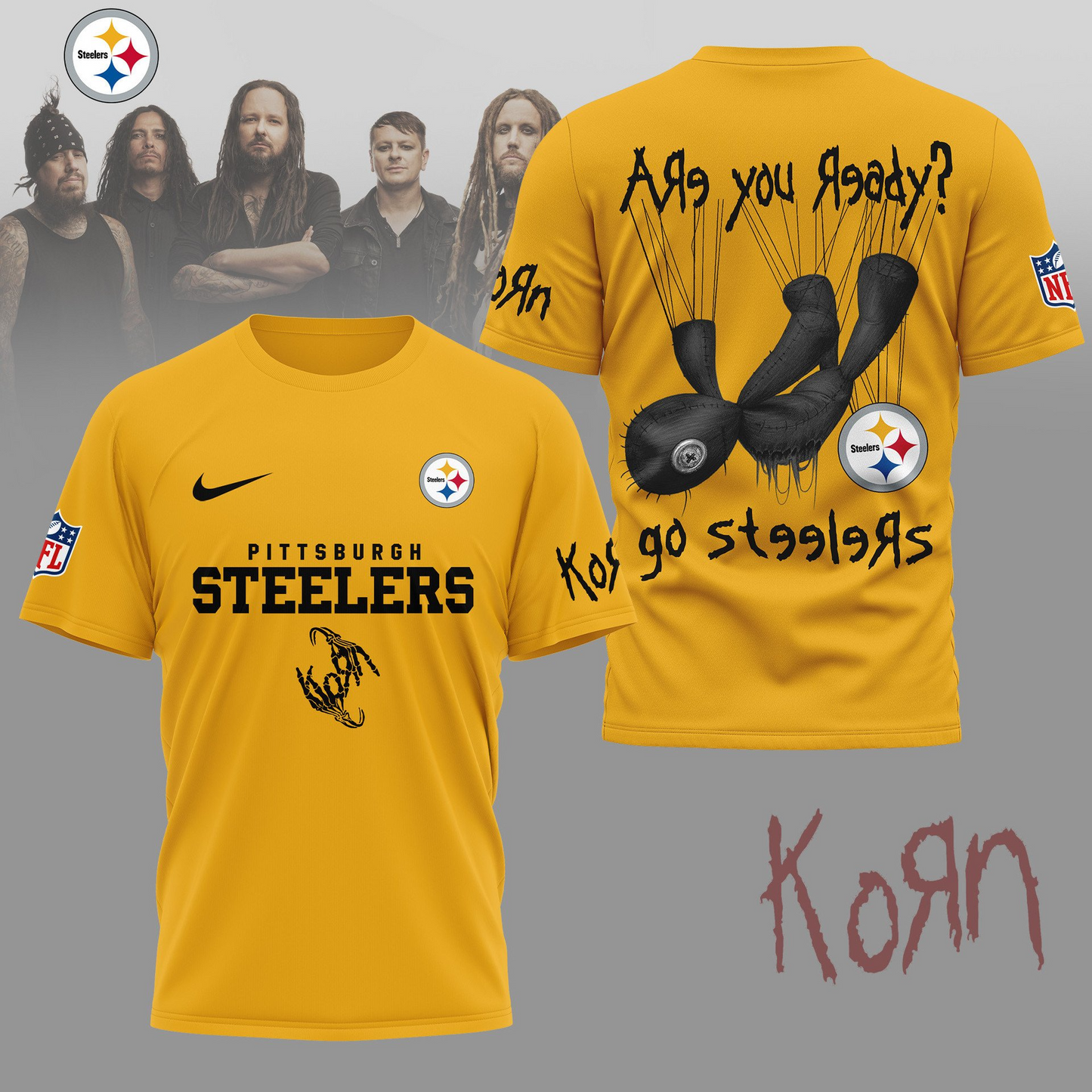 PS Premium NFL Korn Fan Shirt DDT CTND