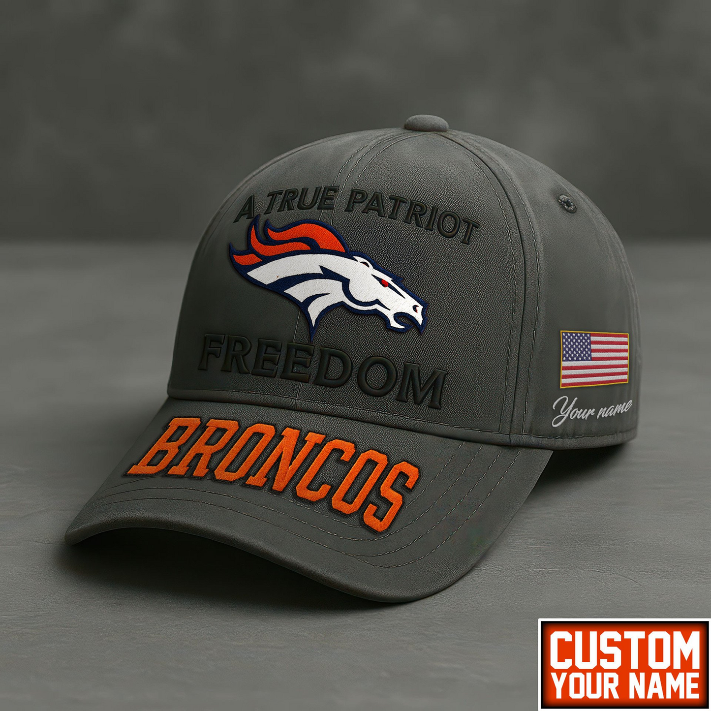 Premium DEN x NFL A True Patriot Cap TD NDT TDT