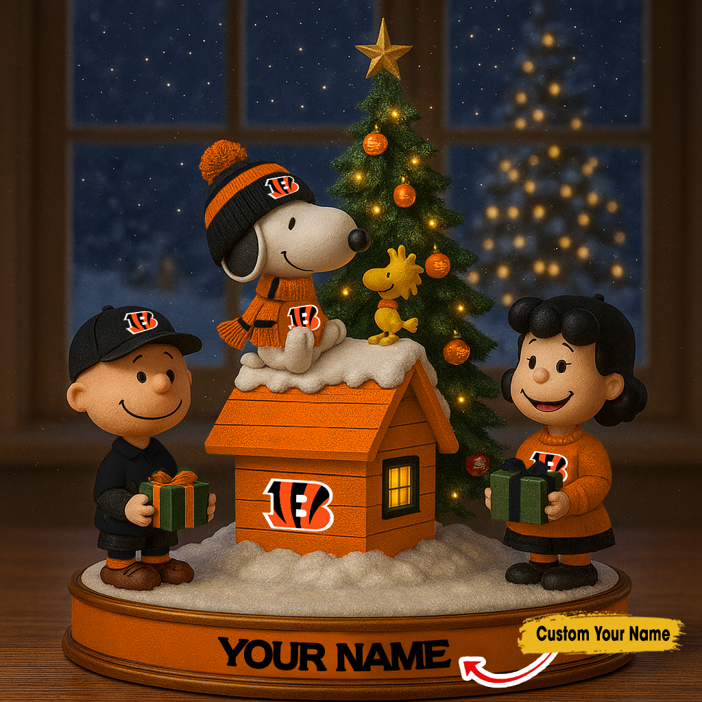 Premium NFL CIN x SNP Arcylic Plaque V7 NMD TTV