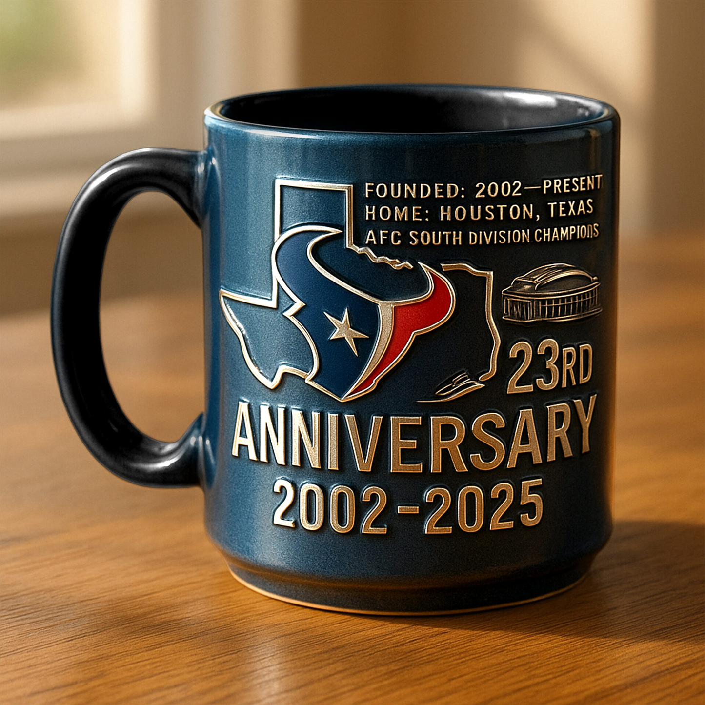 Premium NFL HOU The Anniversary Mug V1 NMD TTV