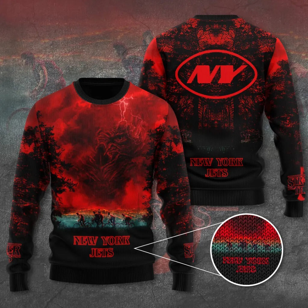 Premium NFL NYJ x STGT Ugly Sweater V1 NMD NHM