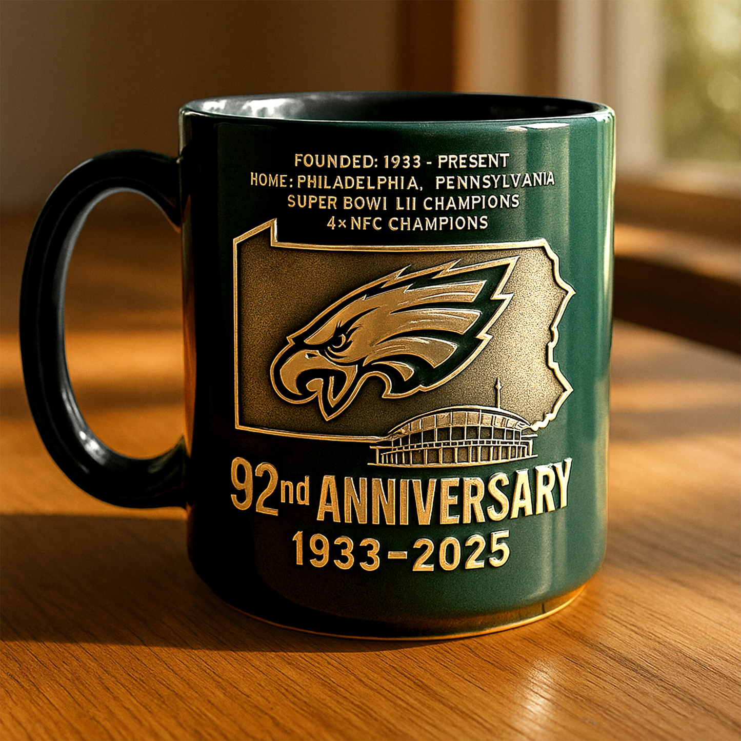 Premium NFL PHI The Anniversary Mug V1 NMD TTV