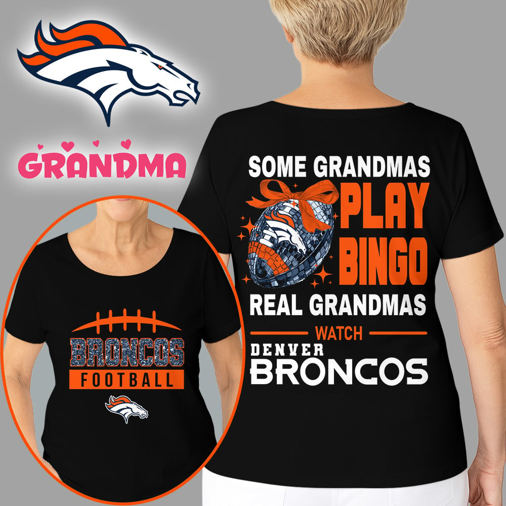 Premium NFL X DEN Football Grandmas Fan 3D SHIRT NDT NHM