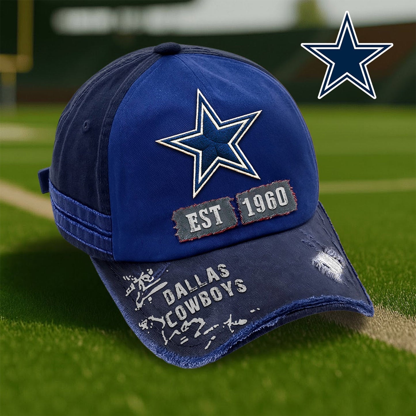 Premium NFL x DAL Legacy Classic Cap NDT NHM