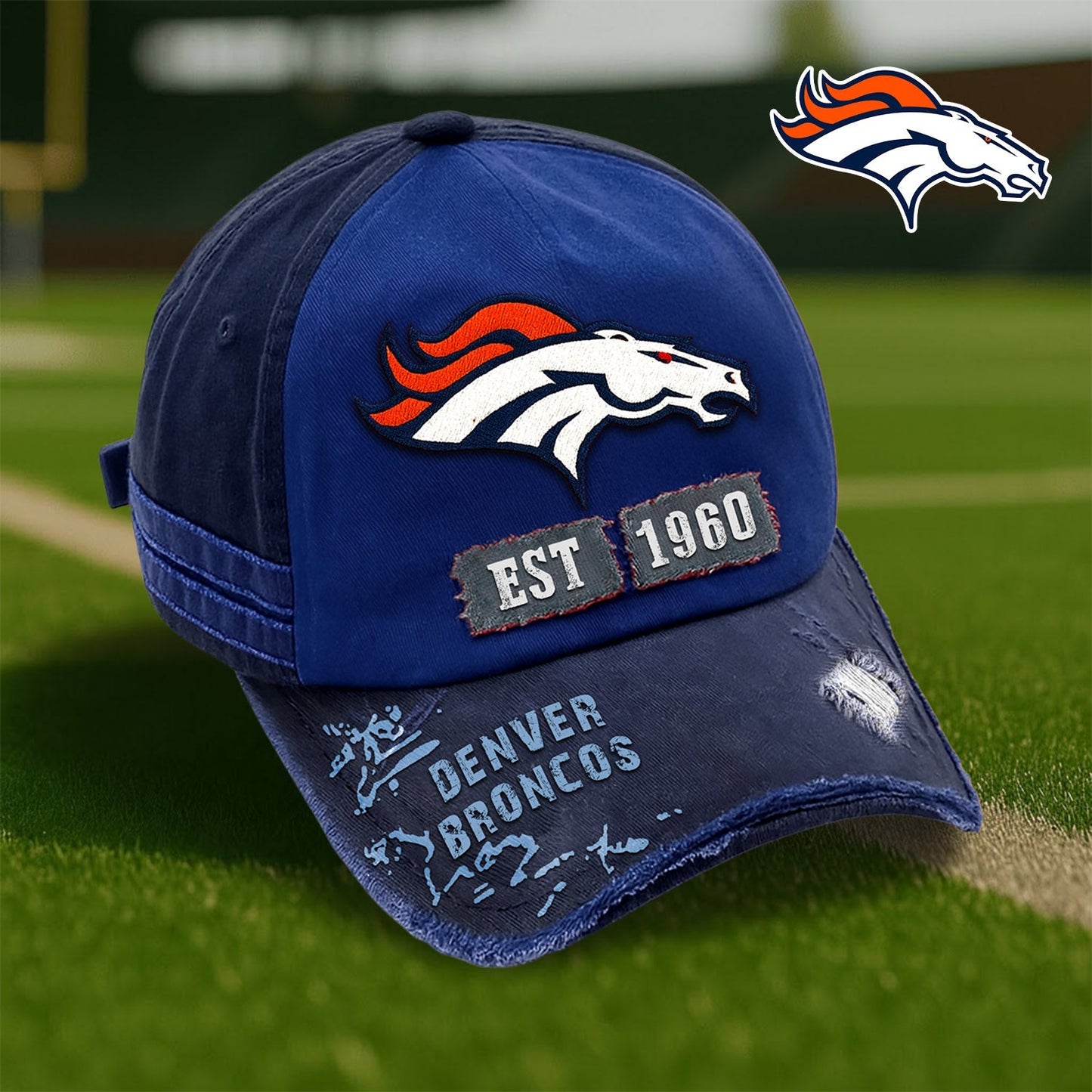 Premium NFL x DEN Legacy Classic Cap NDT NHM