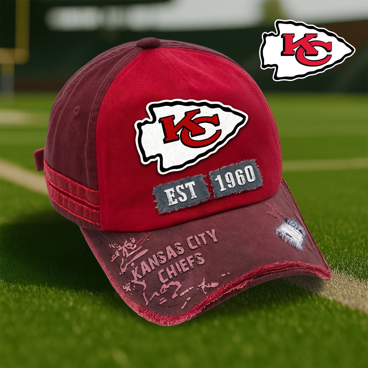 Premium NFL x KC Legacy Classic Cap NDT NHM