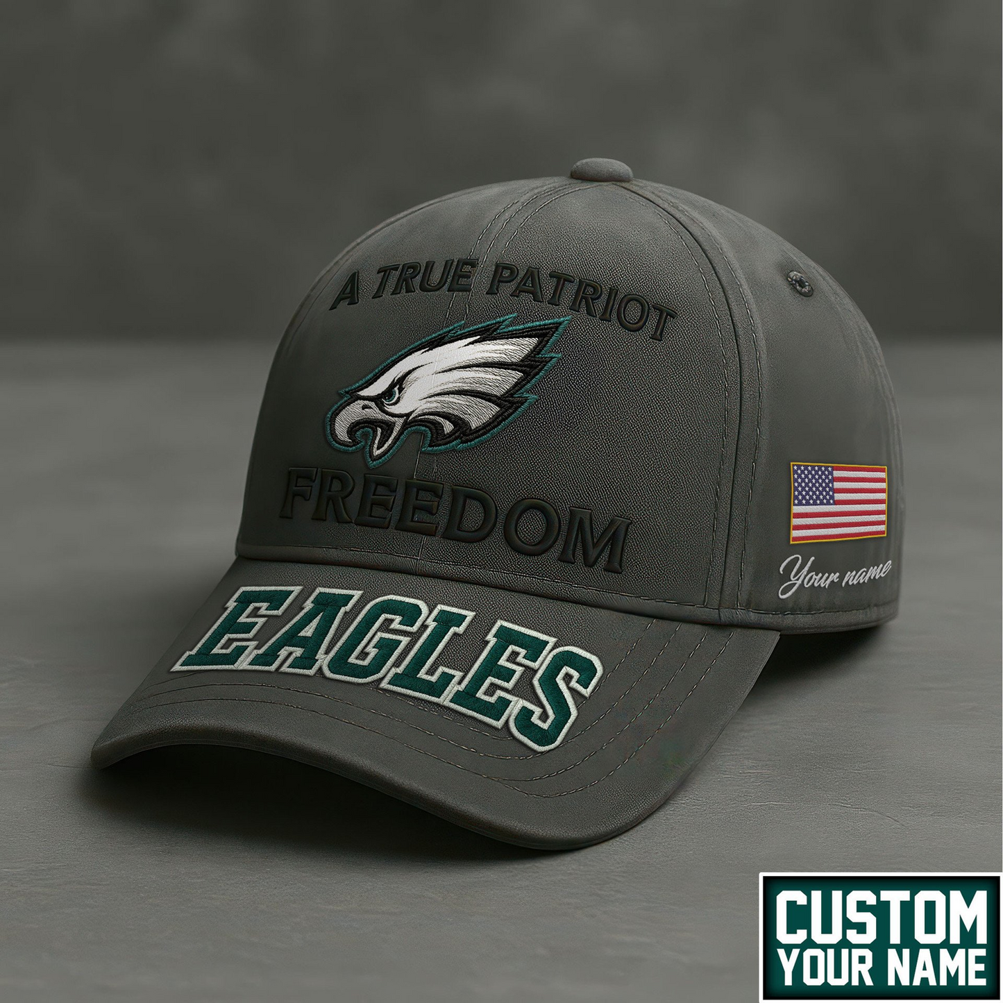 Premium PHI x NFL A True Patriot Cap TD NDT TDT
