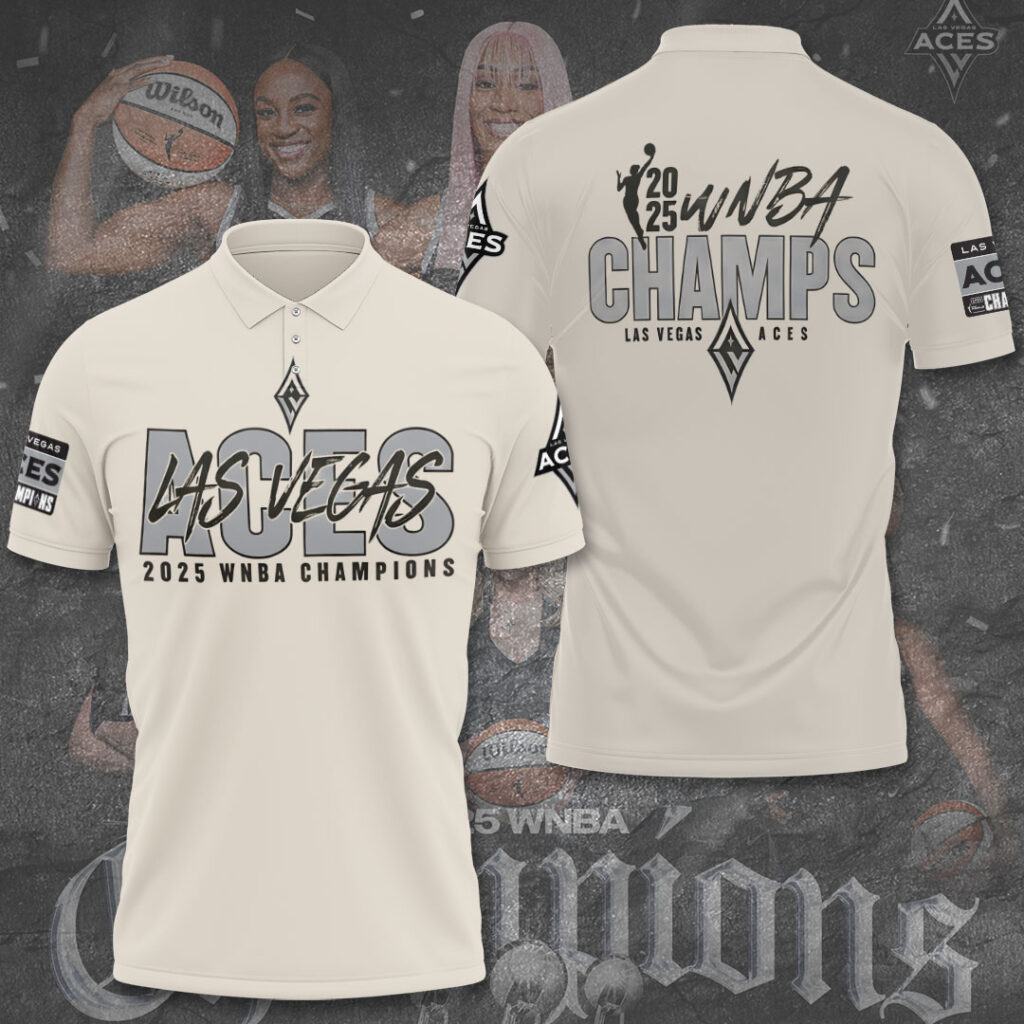 Premium WNBA LVA Champions 2025 Polo V13 NMD TTV