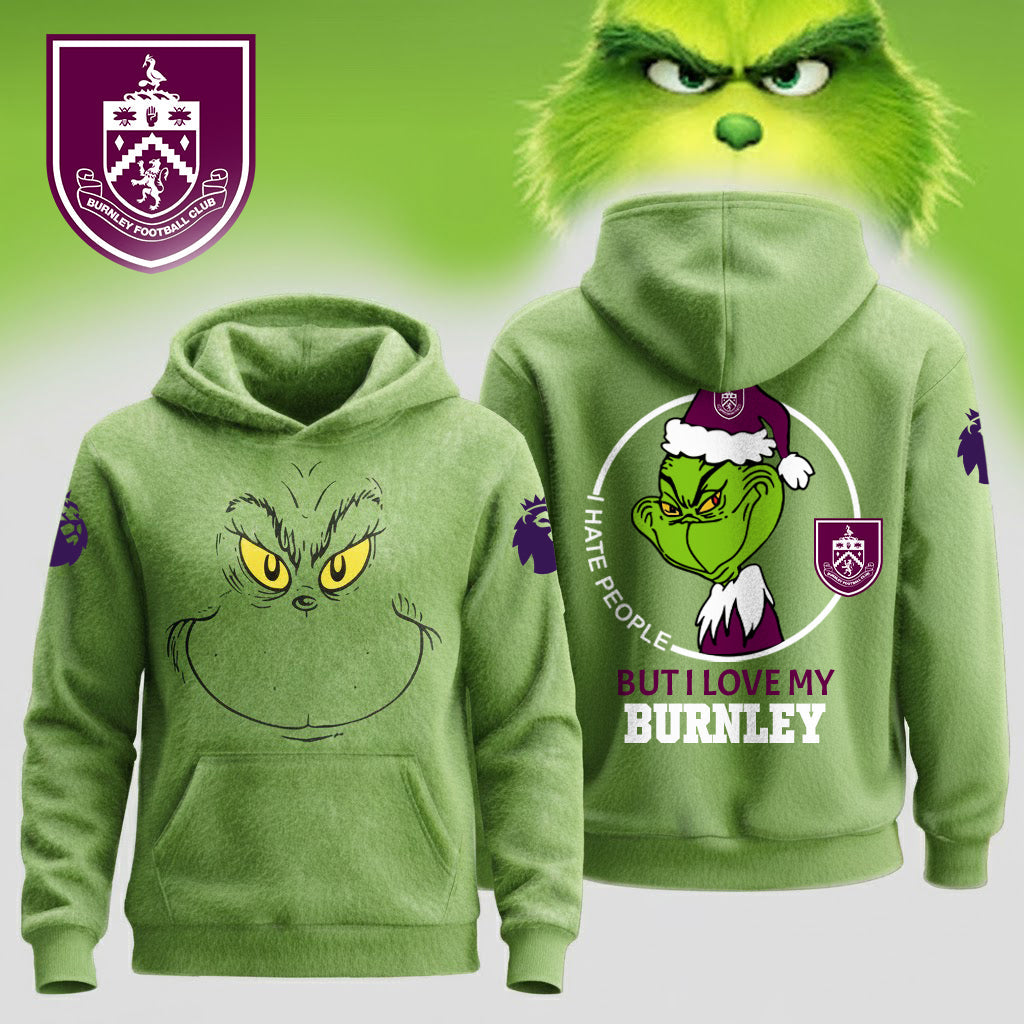 Premium EPL X BURL Grinch Christmas Hoodie NDT NHM 111125