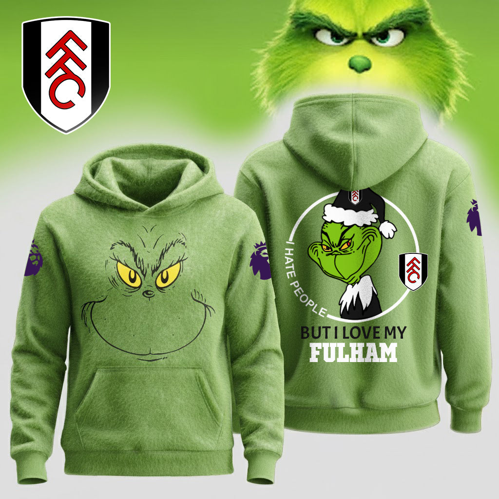 Premium EPL X FUL Grinch Christmas Hoodie NDT NHM 111125