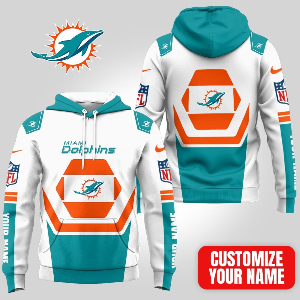 Premium NFL x MIA Customizable Fan Hoodie NDT TDT 141125
