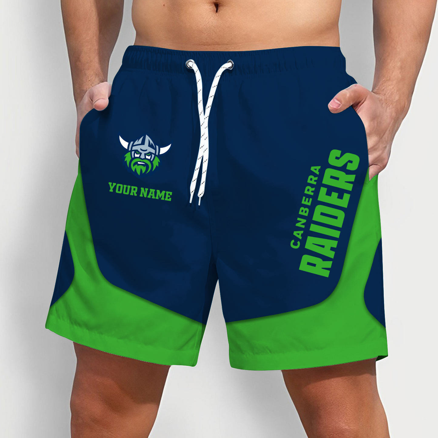 RAI x NRL Team Special Short Pants For Men Custom Name Gifts DATND TANTD