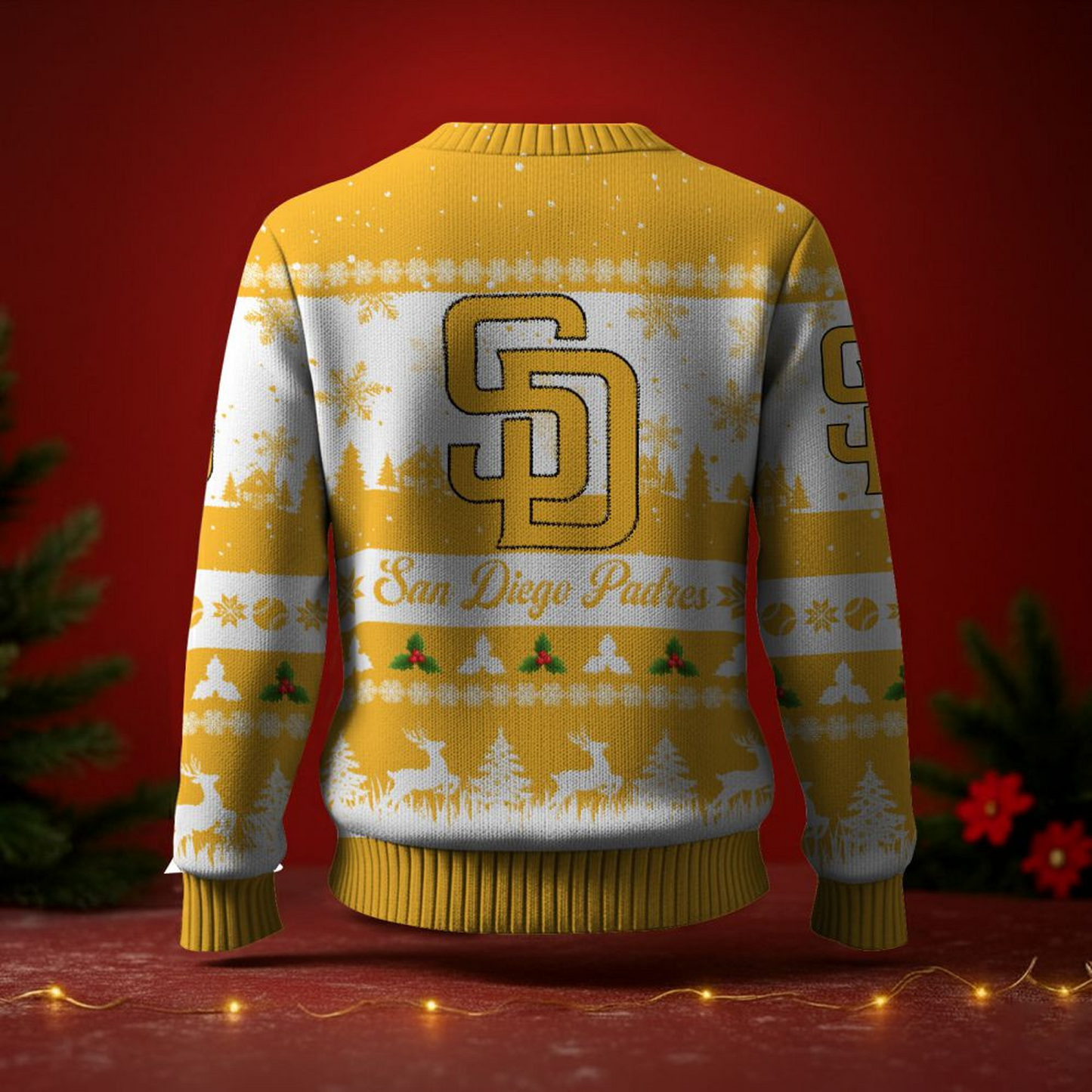 SD x MLB Ugly Sweater 2025 DATND TANTD