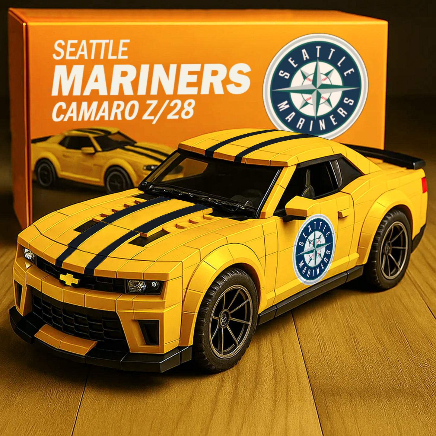 SEA x MLB Baseball Team Camaro Z28 1511 DatND DVT