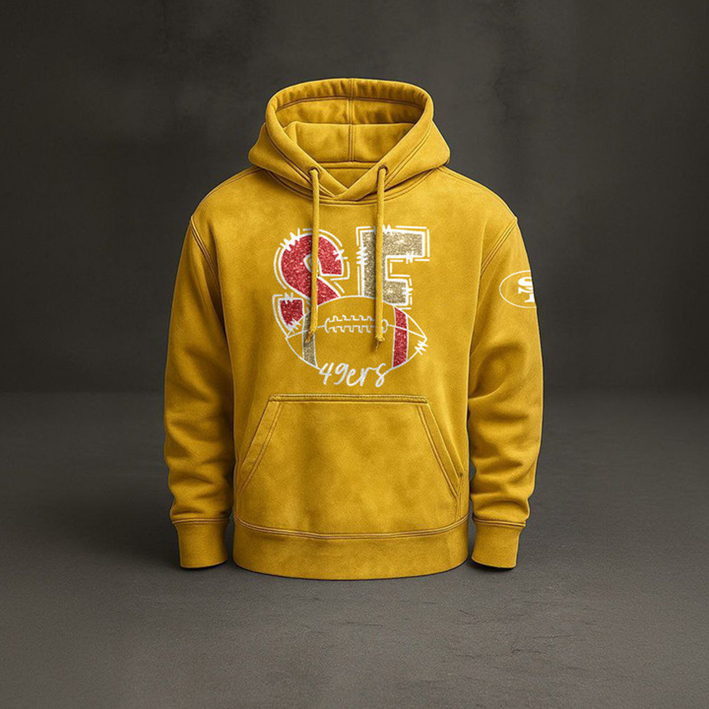 SF x NFL Embossed Hoodie DatND THUONGNH