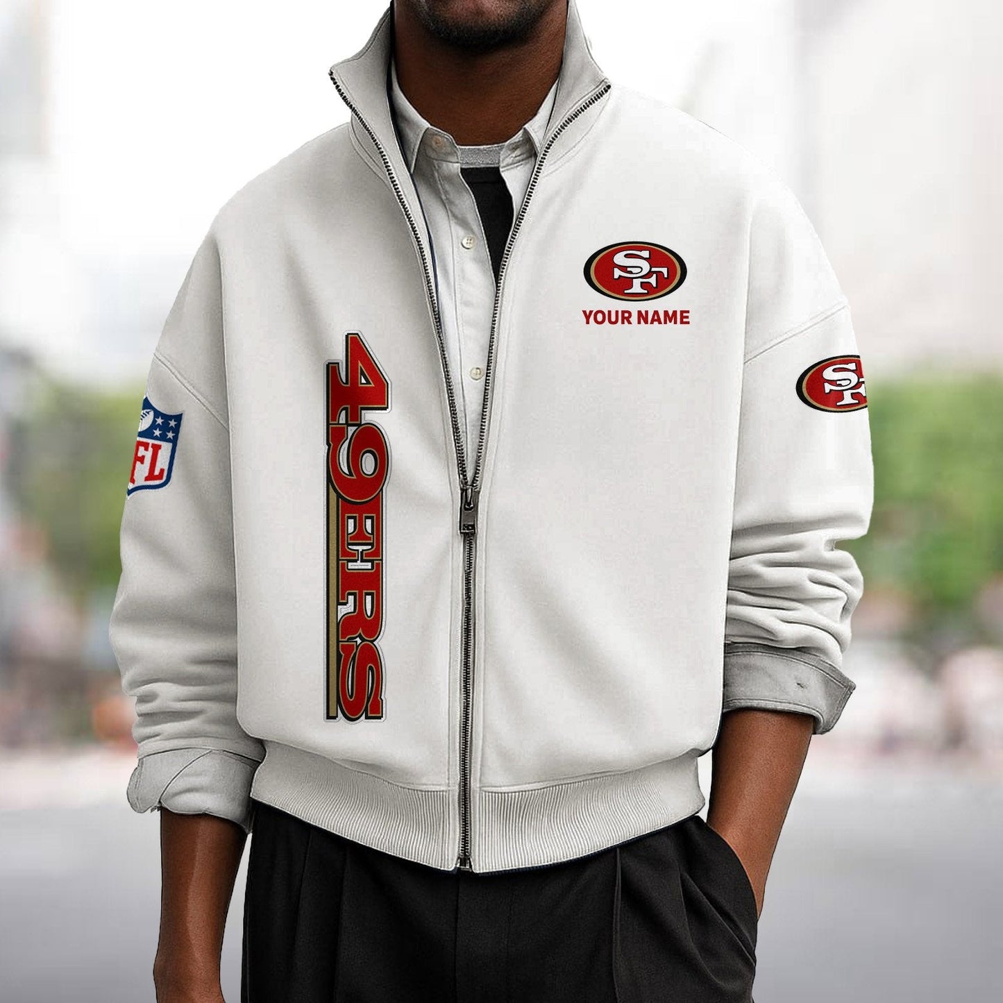 SF x NFL Sweatshirt Full Zip DATND TANTD
